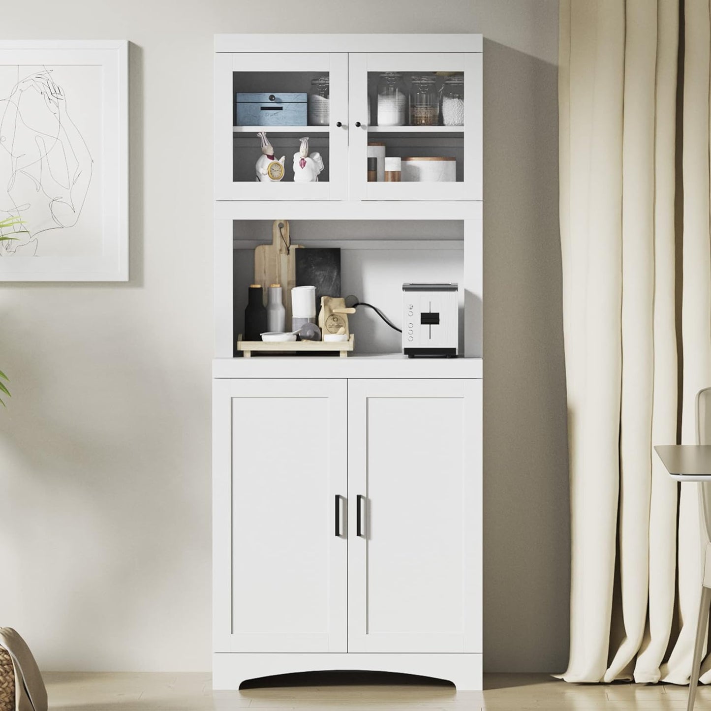 70" Tall Kitchen Pantry